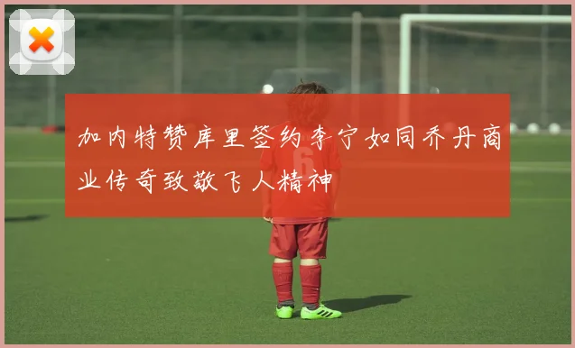 加内特赞库里签约李宁如同乔丹商业传奇致敬飞人精神