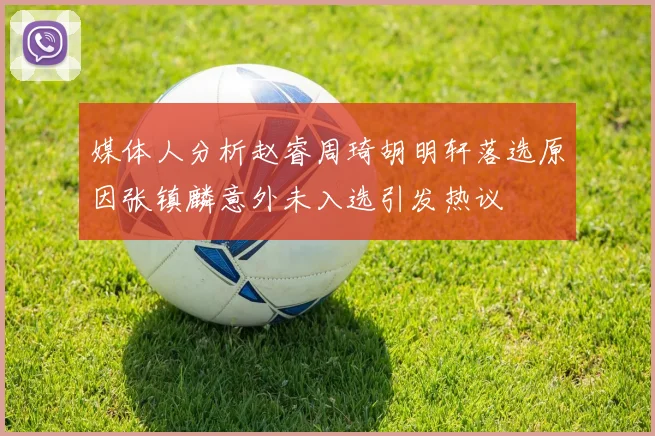 媒体人分析赵睿周琦胡明轩落选原因张镇麟意外未入选引发热议